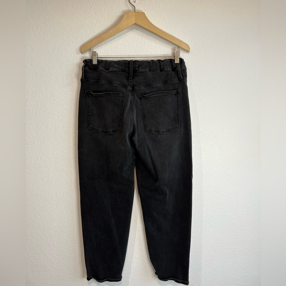 Madewell the vintage wide leg‎ crop black jeans S - Picture 2 of 7